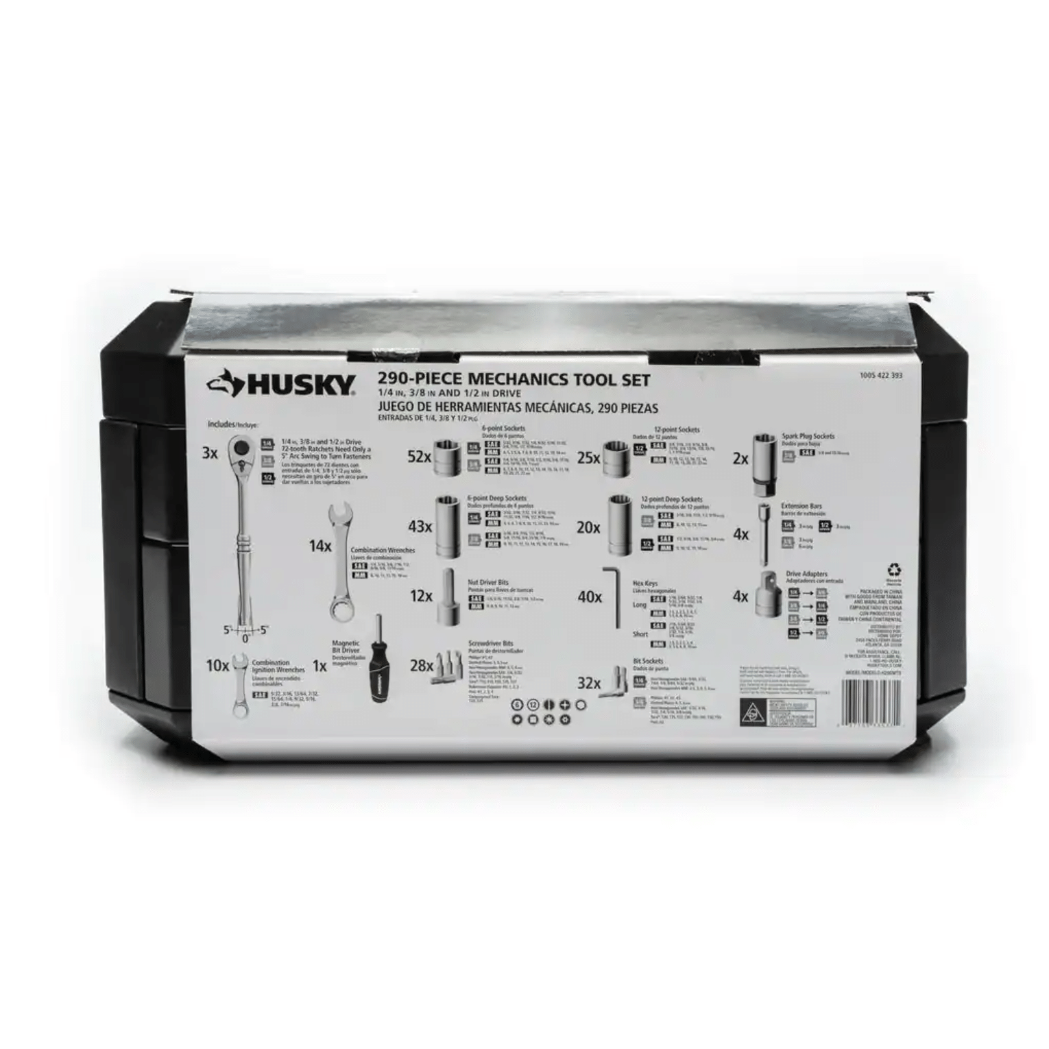 Husky Mechanics Tool Set?? 290-Piece (H290MTS) - Image 5