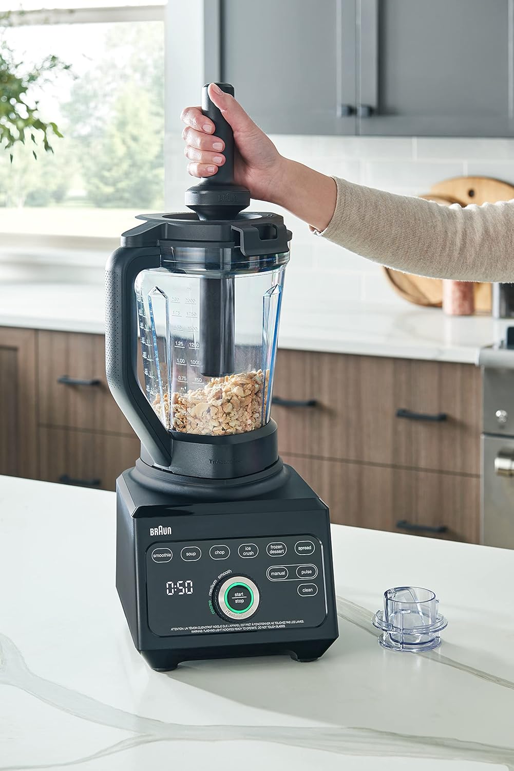 Braun JB9041BK TriForce Power Blender with Smoothie2Go, Black - Image 7