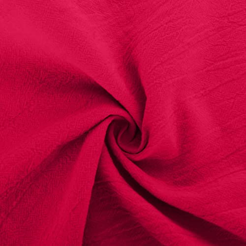 Women’s Cotton Linen Casual Summer Harem Pants Solid Color Loose Wide Leg Pant Comfortable Sweatpants with Pocket - Image 7