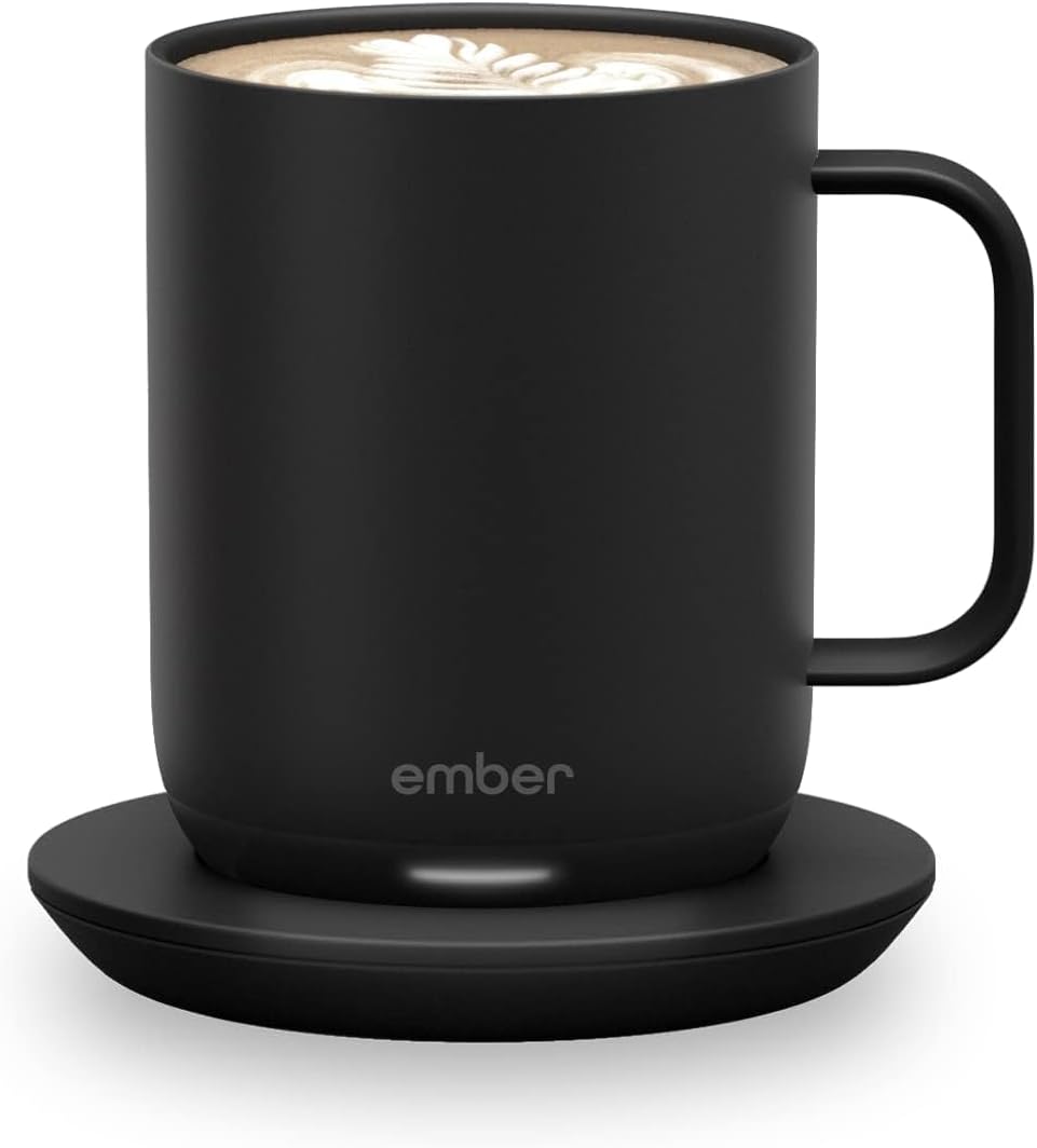 Ember Temperature Control Smart Mug 2, 14 Oz, App-Controlled Heated Coffee Mug with 80 Min Battery Life and Improved Design, White - Image 2