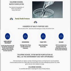Alternative view of Family Health Products Chlorine Dioxide Kit 1:1 Citric Acid Sodium Solution 2 Part Classic Liquid Set (8oz) Pack of 2