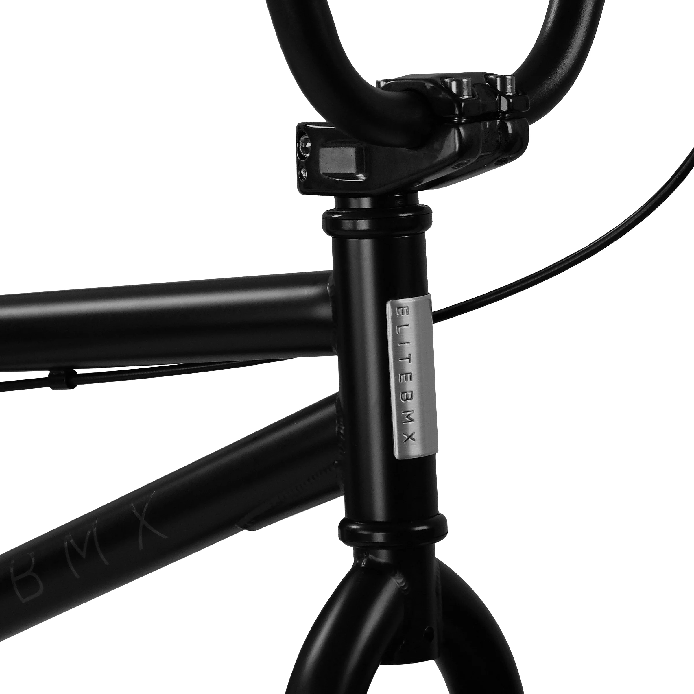 Elite BMX Bike Stealth 20 In., Matte Black Bicycle - Image 3