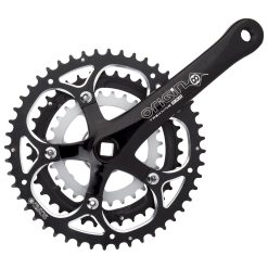 Origin8 Trekking Bicycle Crankset P-fit 175X48/38/28Bk Sqr