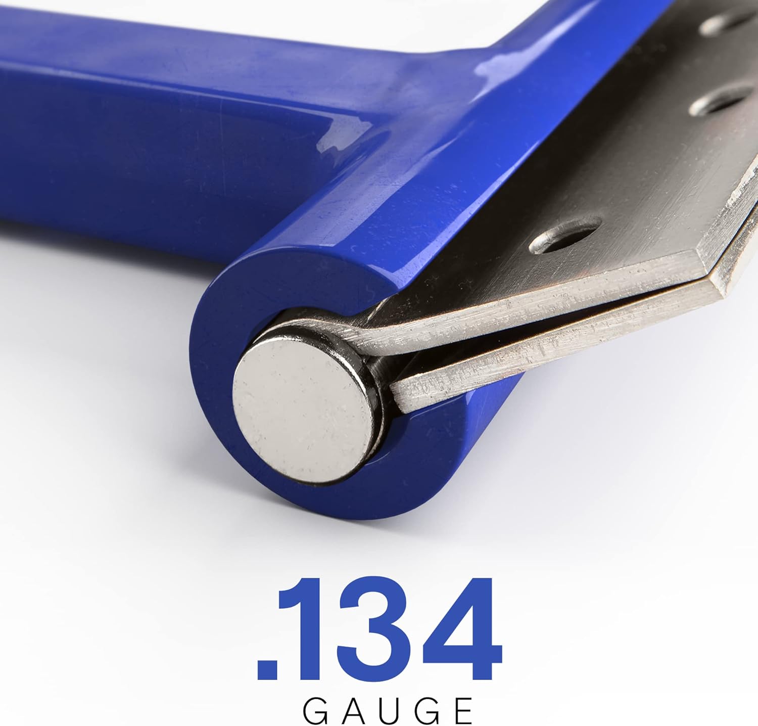 Dual Hinge Bender for Comercial Door Hinges Hinge Knucke 0.134&0.180 Gauge Blue Color Model1002B - Image 6