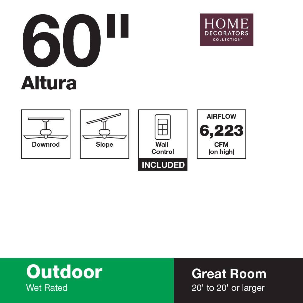 Home Decorators Altura 60×22 Outdoor Oil Rubbed Bronze Ceiling Fan - Image 10