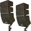 Earthquake Sound DJ-Array Gen2 4×4 Line Array Loudspeaker System, Set of 2