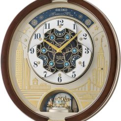SEIKO Swarovski Melody in Motion Wall clock-2019 edition-QXM382BRH