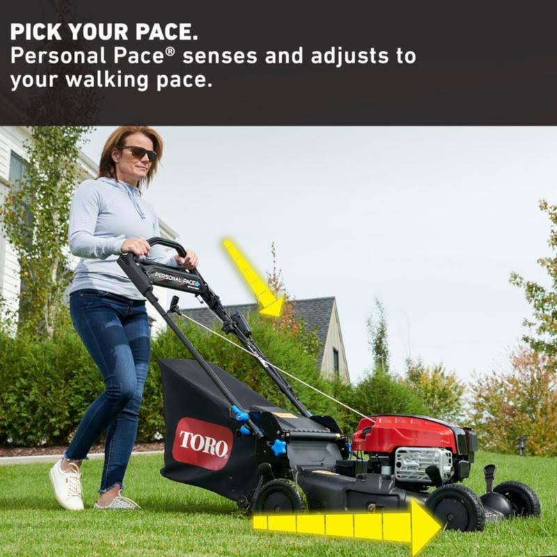 Toro-21387 21 in. Personal Pace SmartStow Super Recycler Electric Start Mower - Image 6