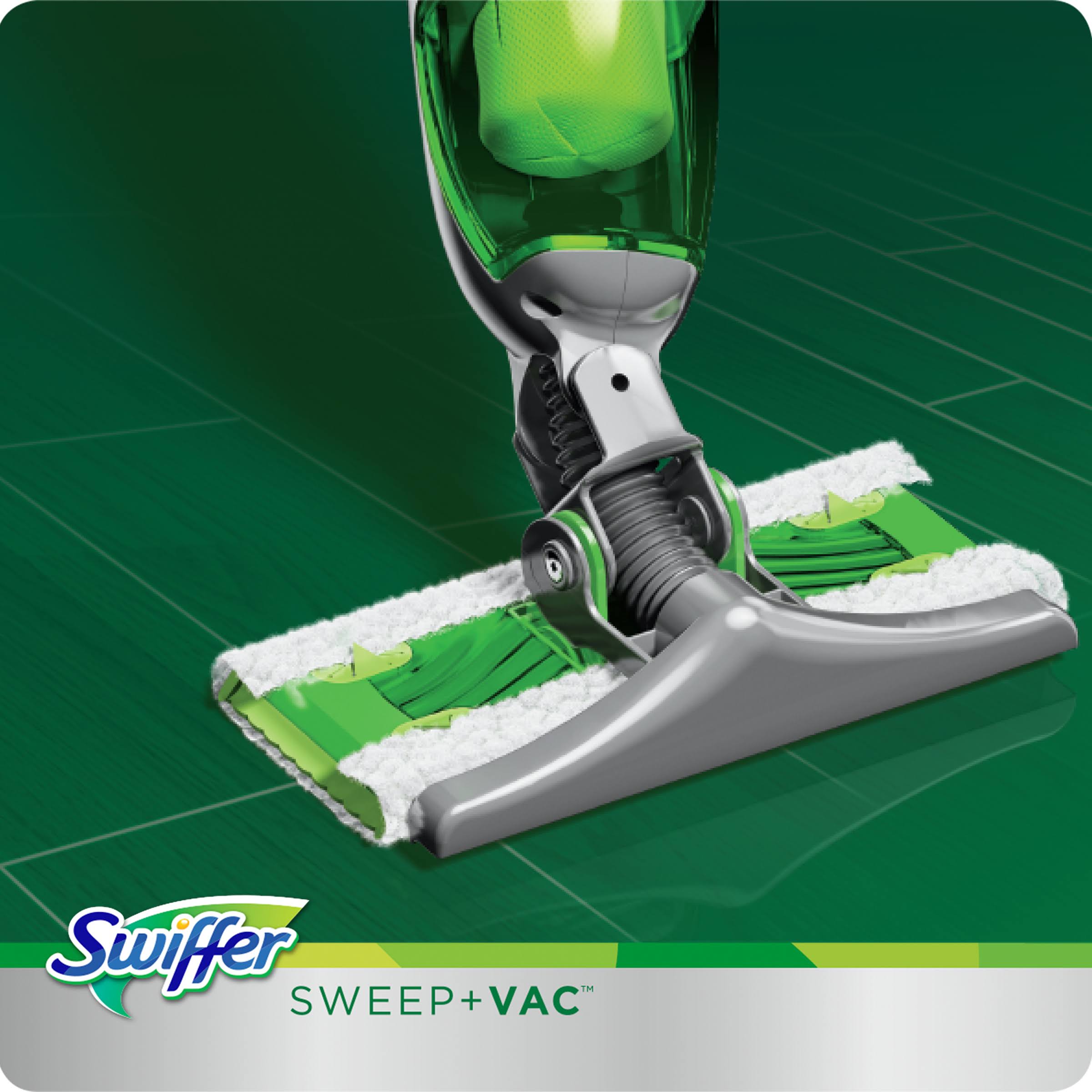 Swiffer Sweep + VAC Pet Cordless Vacuum Kit, Rechargeable Vacuum Sweeper – Each - Image 2