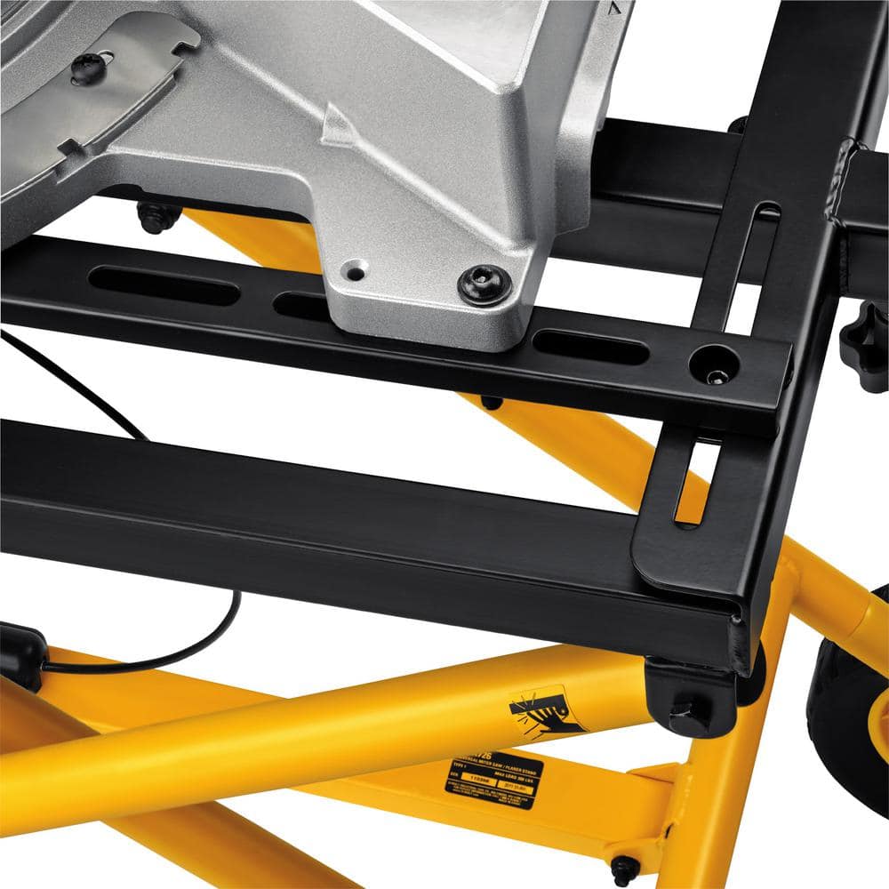 DEWALT 32-1/2 in. x 60 in. Rolling Miter Saw Stand with 300 lbs. Capacity DWX726 - Image 8