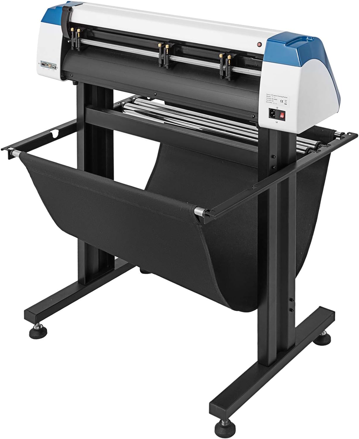 Office Products VEVOR Vinyl Cutter 53 Inch Plotter Machine Automatic Paper Feed Vinyl Cutter Plotter Speed Adjustable Sign Cutting with Floor Stand Signmaster Software - Image 10