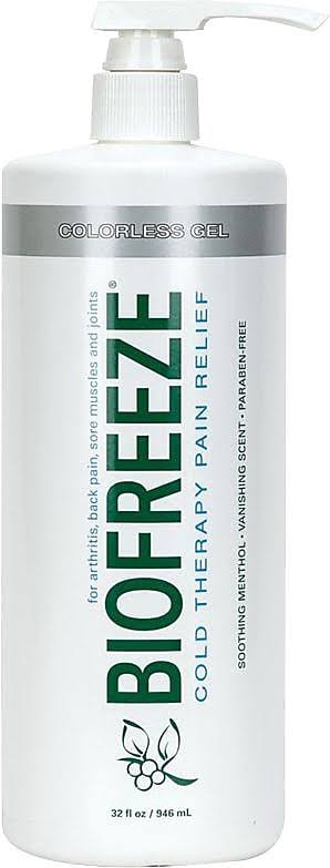 Biofreeze Professional Pain Relief Gel 32 oz. Pump Colorless - Image 5
