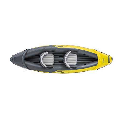 Intex Explorer K2 Kayak, 2-Person Inflatable Kayak Set with Aluminum Oars - Image 10