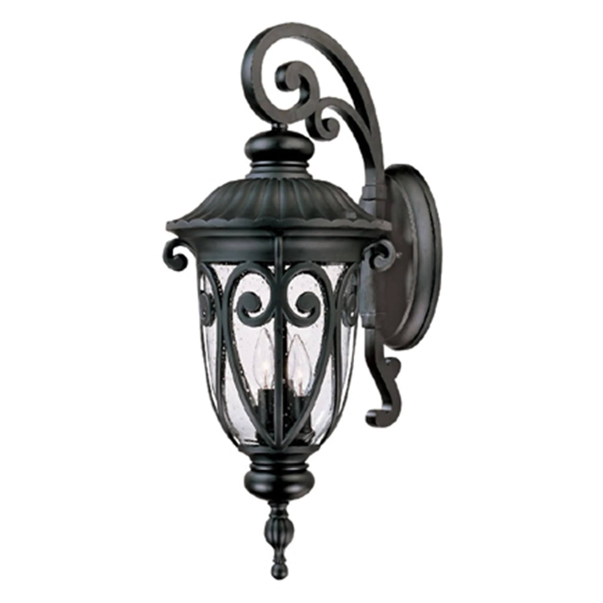 Y-Decor Hailee 3- Light Exterior Light in Matte Black Finish