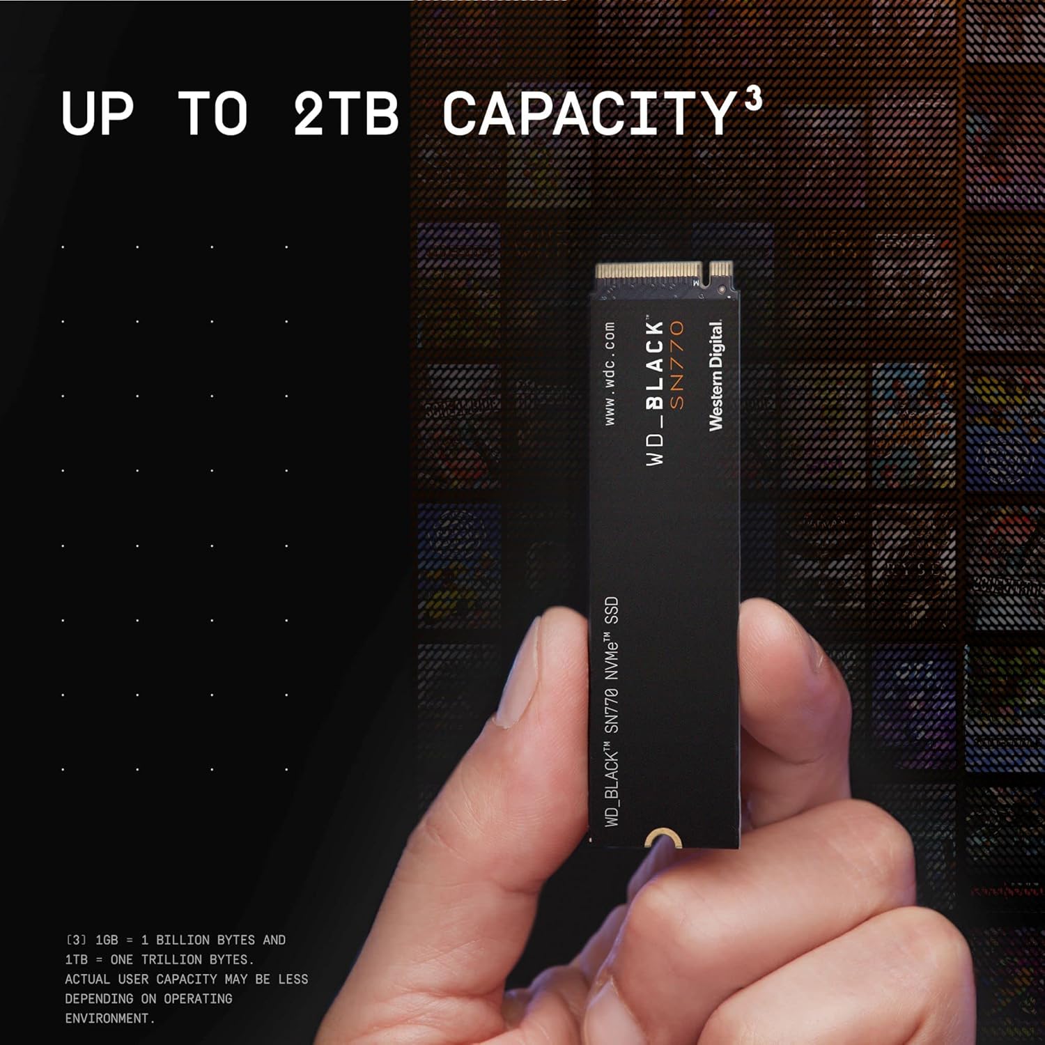 WD_BLACK 2TB SN770 NVMe Internal Gaming SSD Solid State Drive – Gen4 PCIe, M.2 2280, Up to 5,150 MB/s – WDS200T3X0E - Image 9