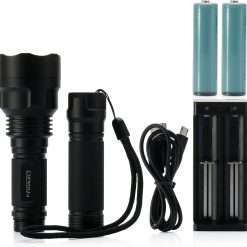 Convoy C8 + 365nm UV LED Flashlight with Patented Glass Filter