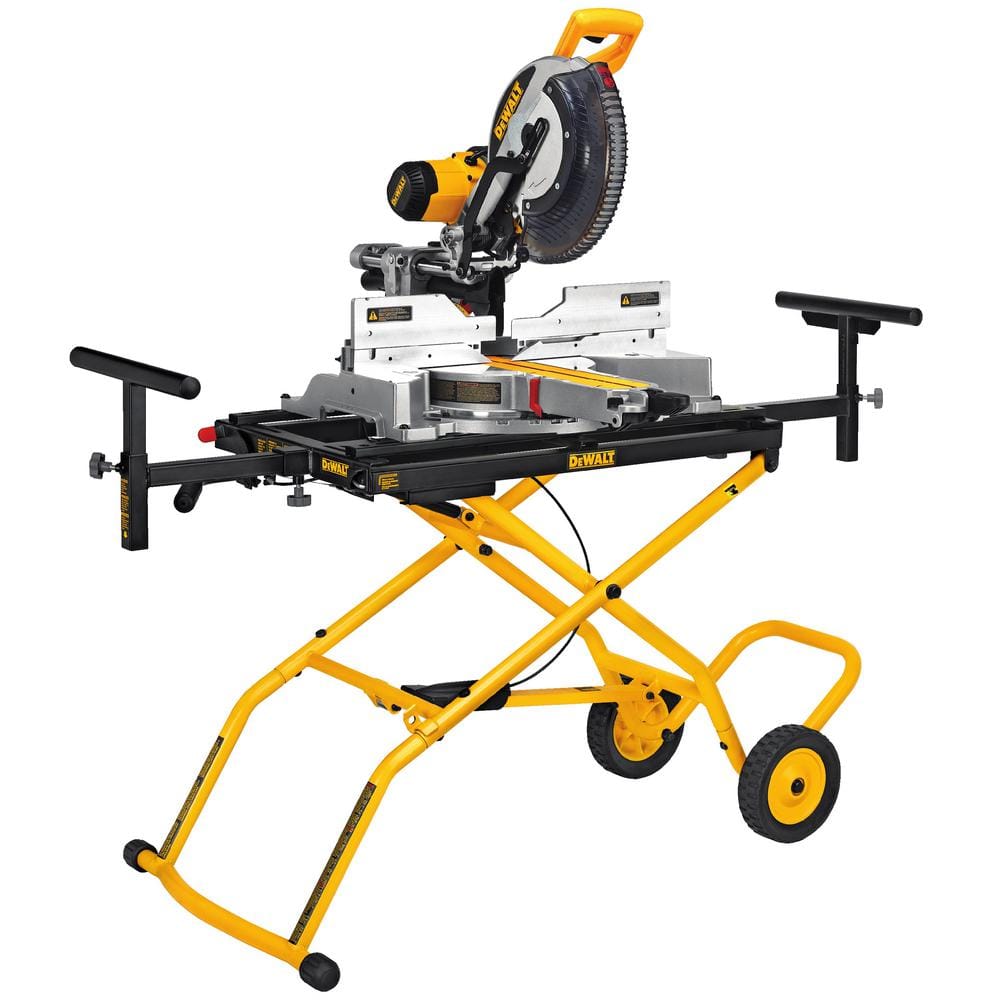 DEWALT 32-1/2 in. x 60 in. Rolling Miter Saw Stand with 300 lbs. Capacity DWX726 - Image 6