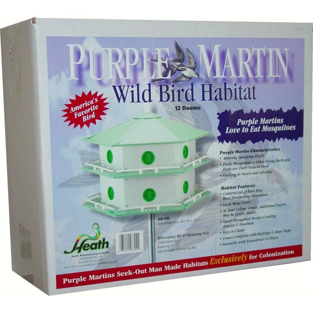 Heath Aluminum Purple Martin House - Image 3