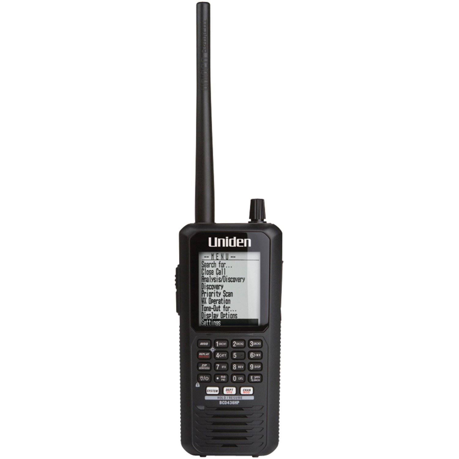 Uniden BCD436HP HomePatrol Series Digital Handheld Scanner. TrunkTracker V, Simple Programming, S.a.m.e. Emergency/Weather Alert