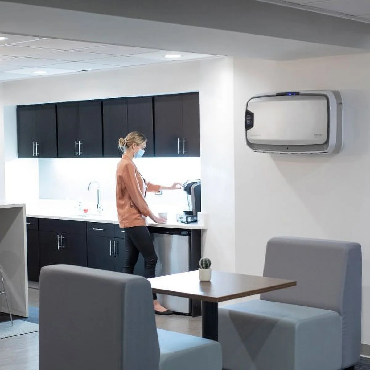 Fellowes AeraMax Pro AM4 PC Air Purifier, Hardwired Wall Mount, H13 True HEPA Filtration, PureView, 650-1100 sq ft - Image 7