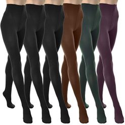 Angelina Women’s Brushed Fleece Interior Thermal Fashion Tights