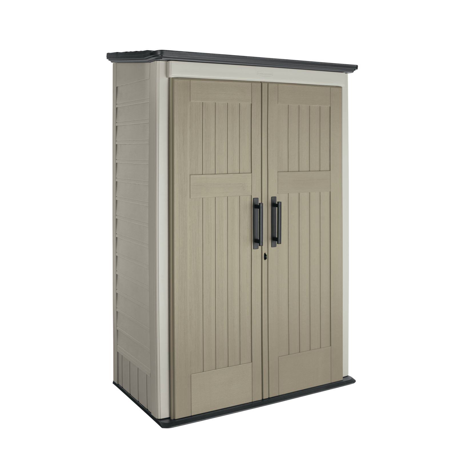 Rubbermaid Large Vertical 52 cu.ft. Outdoor Storage Building Shed