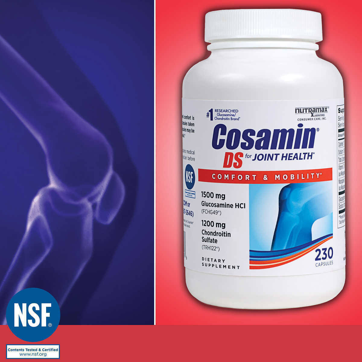 Cosamin DS for Joint Health, 230 Capsules