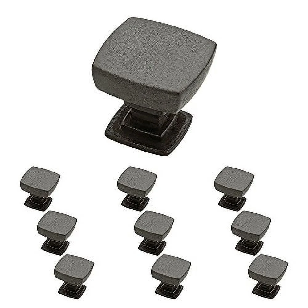 franklin brass p29542k-si-b soft iron webber kitchen cabinet hardware knob with 1-1/8-inch diameter, 10 pack - Image 2