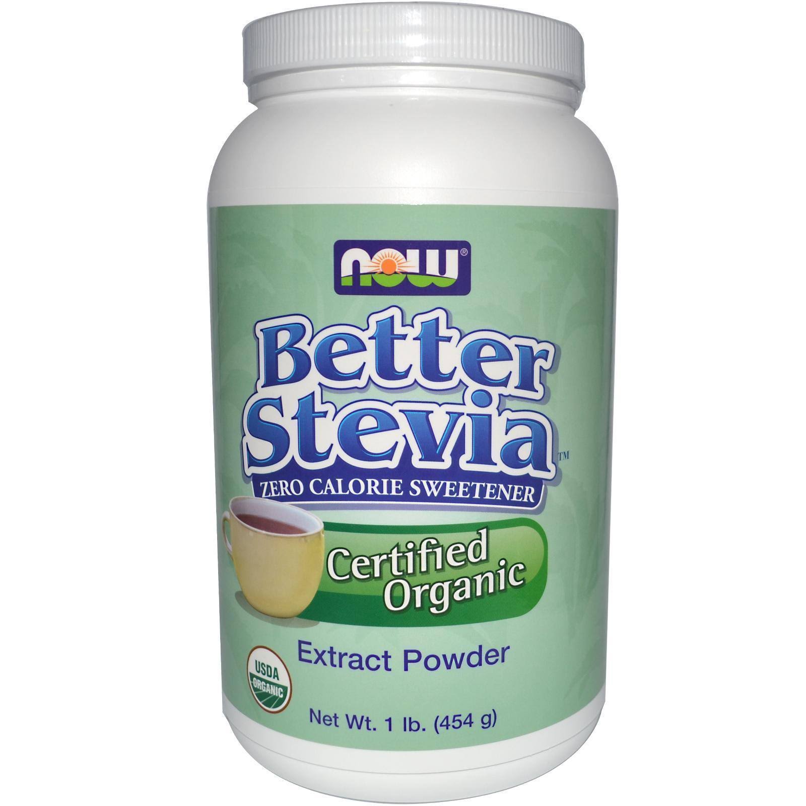 Now Foods Better Stevia Extract Powder – 1 lb tub - Image 10