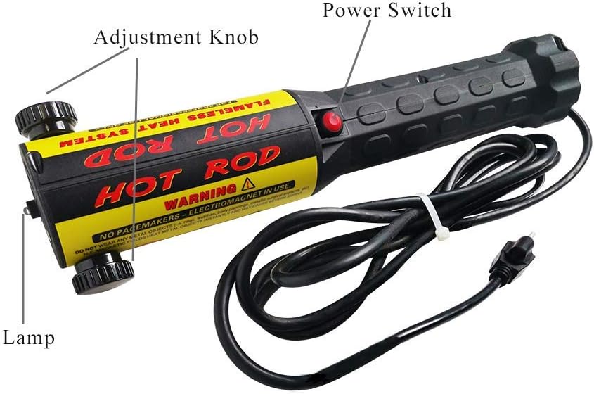 Solary Magnetic Induction Heater Kit with 4 coil 1000W 110V For Automotive Flameless Induction Heat 1KW Hand Power Tool - Image 5