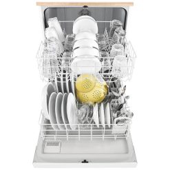 Alternative view of Whirlpool – 24 Front Control Tall Tub Portable Dishwasher – White