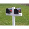 Cook Products Handy Double Mailbox Post