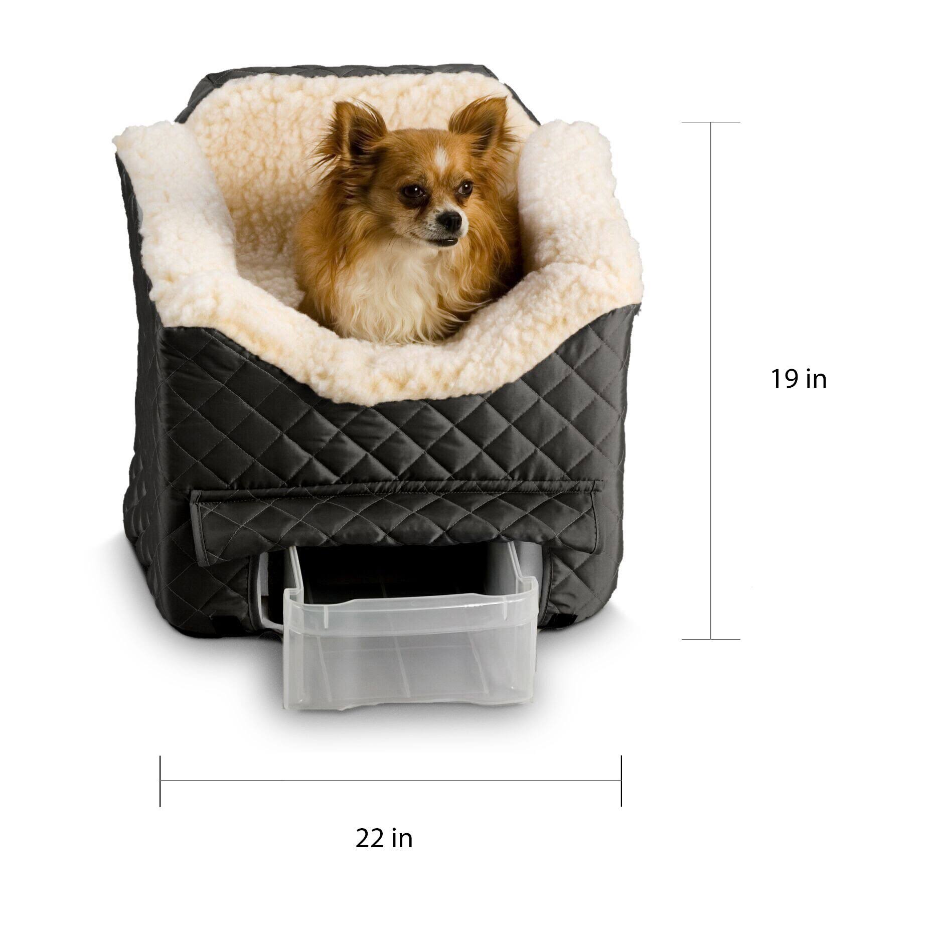 Snoozer Lookout II Pet Car Seat – Medium Black - Image 4