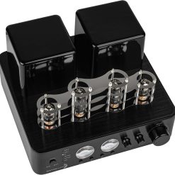 Alternative view of Dayton Audio HTA100BT Hybrid Stereo Tube Amplifier with Bluetooth USB Aux Phono in Sub Out 100W