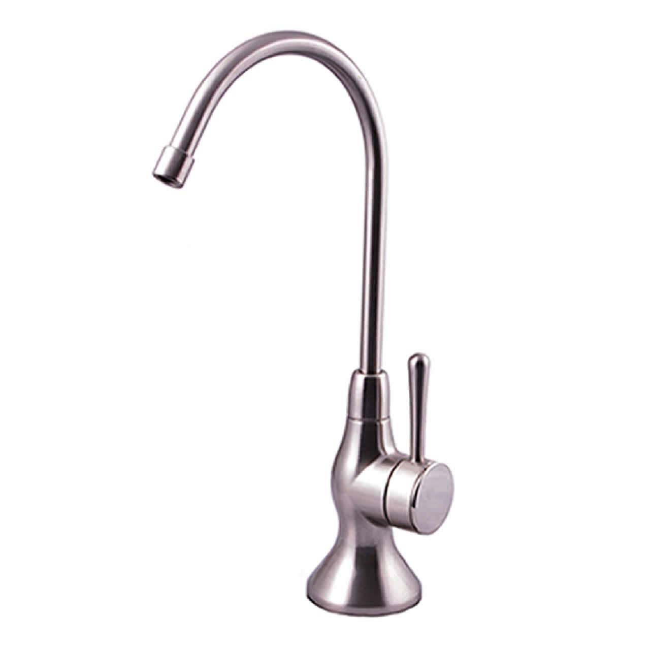 Watts Premier Wp116187 Brushed Nickel Air-Gap Top-Mount Monitored Faucet Plain