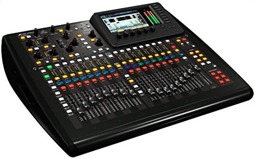 BEHRINGER, X-32 Compact 40-Input 25-Bus Digital Mixing Console with 16 Programmable Midas Preamps Black, (X32COMPACT)