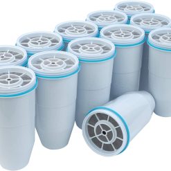 Zerowater 5-Stage Water Filter Replacement, NSF Certified to Reduce Lead, Other Heavy Metals and PFOA/PFOS, 8 Count (Pack of 1), White
