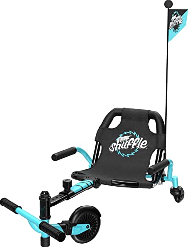 Crazy Cart Shuffle by Razor ?C Kid-Powered Drifting Go-Kart for Ages 4+, Crazy Cart Drift Bar Technology, Adjustable Frame with 5 Length Settings