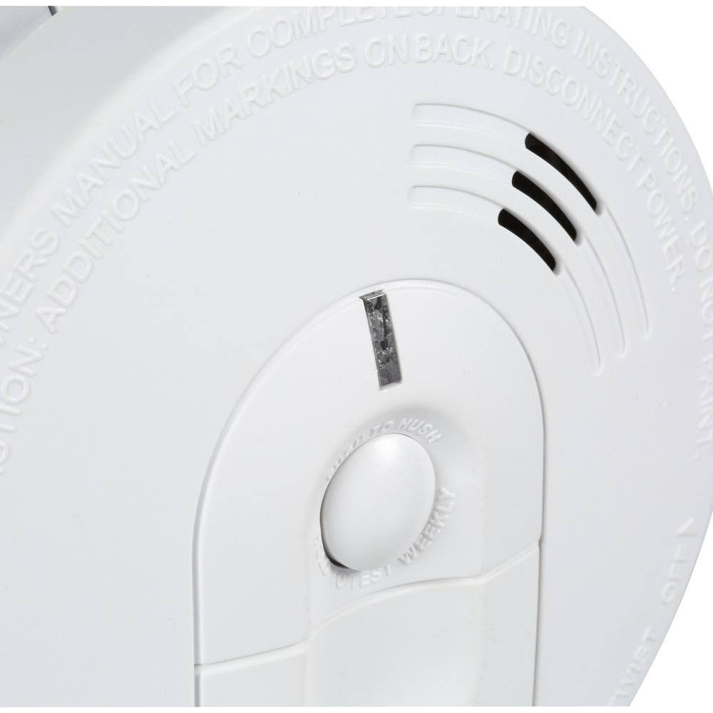 Firex Hardwire Smoke Detector 9V Battery Backup Front Load Battery Door (6-Pack) - Image 4