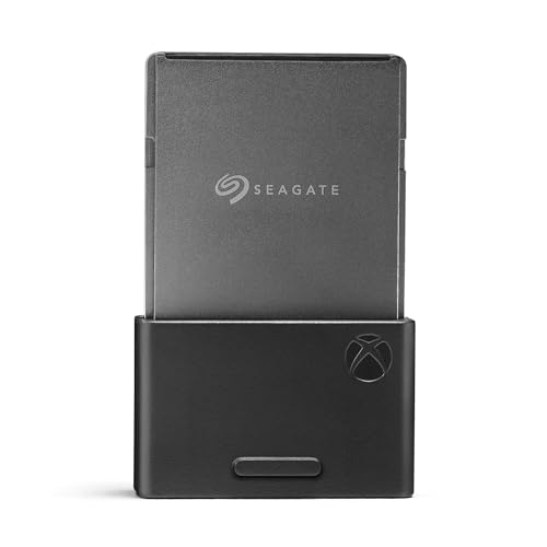 Seagate Storage Expansion Card 2TB Solid State Drive – NVMe SSD for Xbox Series X|S, Quick Resume, Plug & Play, Licensed (STJR2000400) Black