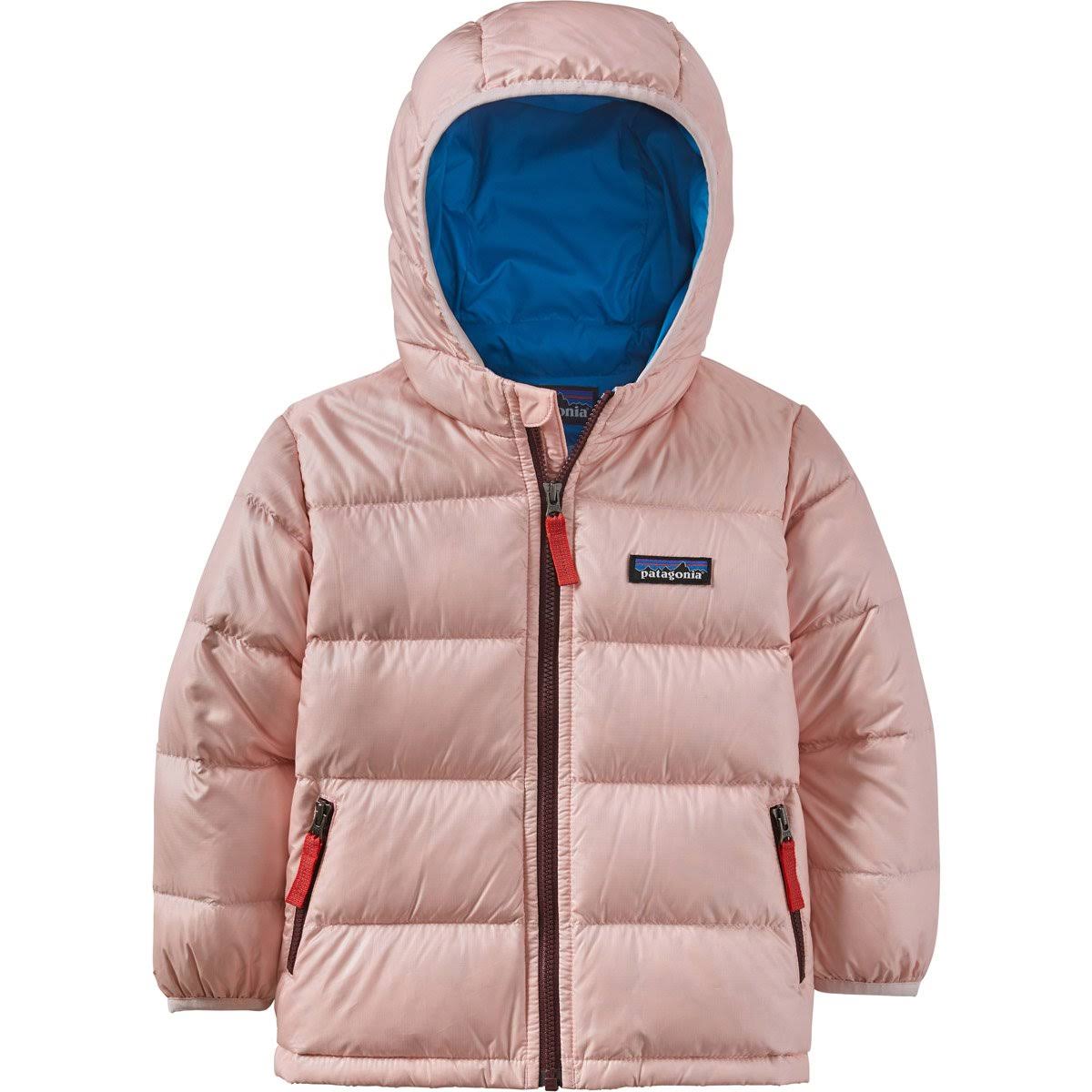 Patagonia Baby Hi-Loft Down Sweater Hoody, Seafan Pink / 18M