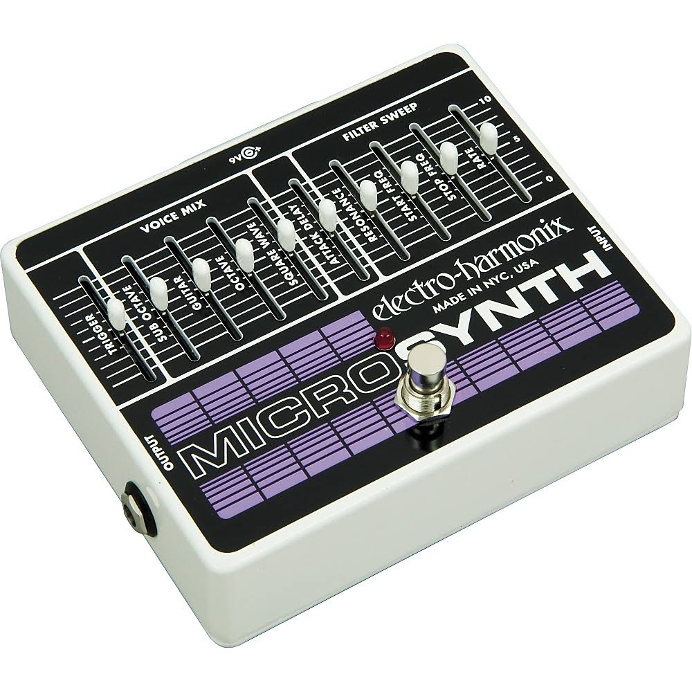 Electro Harmonix Microsynth Analog Guitar Synthesizer Pedal - Image 2