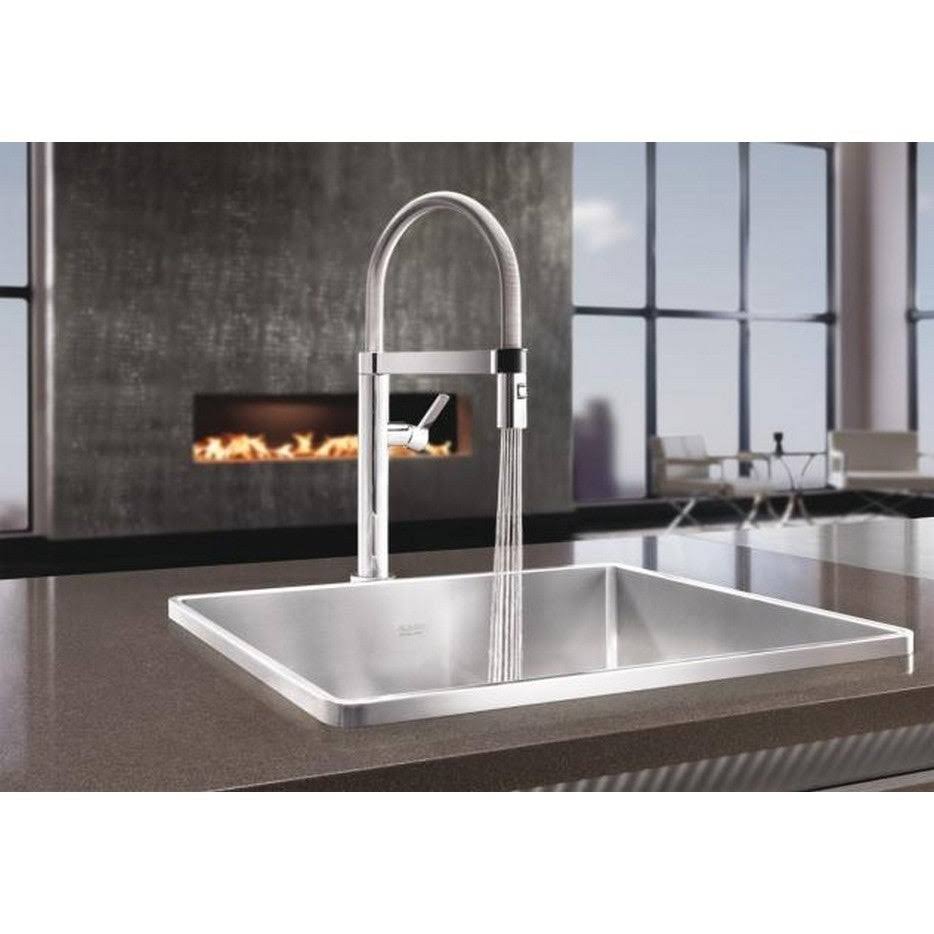 Blanco 441622 Culina Mini Pull Down Kitchen Faucet in Chrome - Image 3