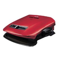 Alternative view of George Foreman GRP2841R 5-Serving Removable Plate Grill with Variable Temperature, Red