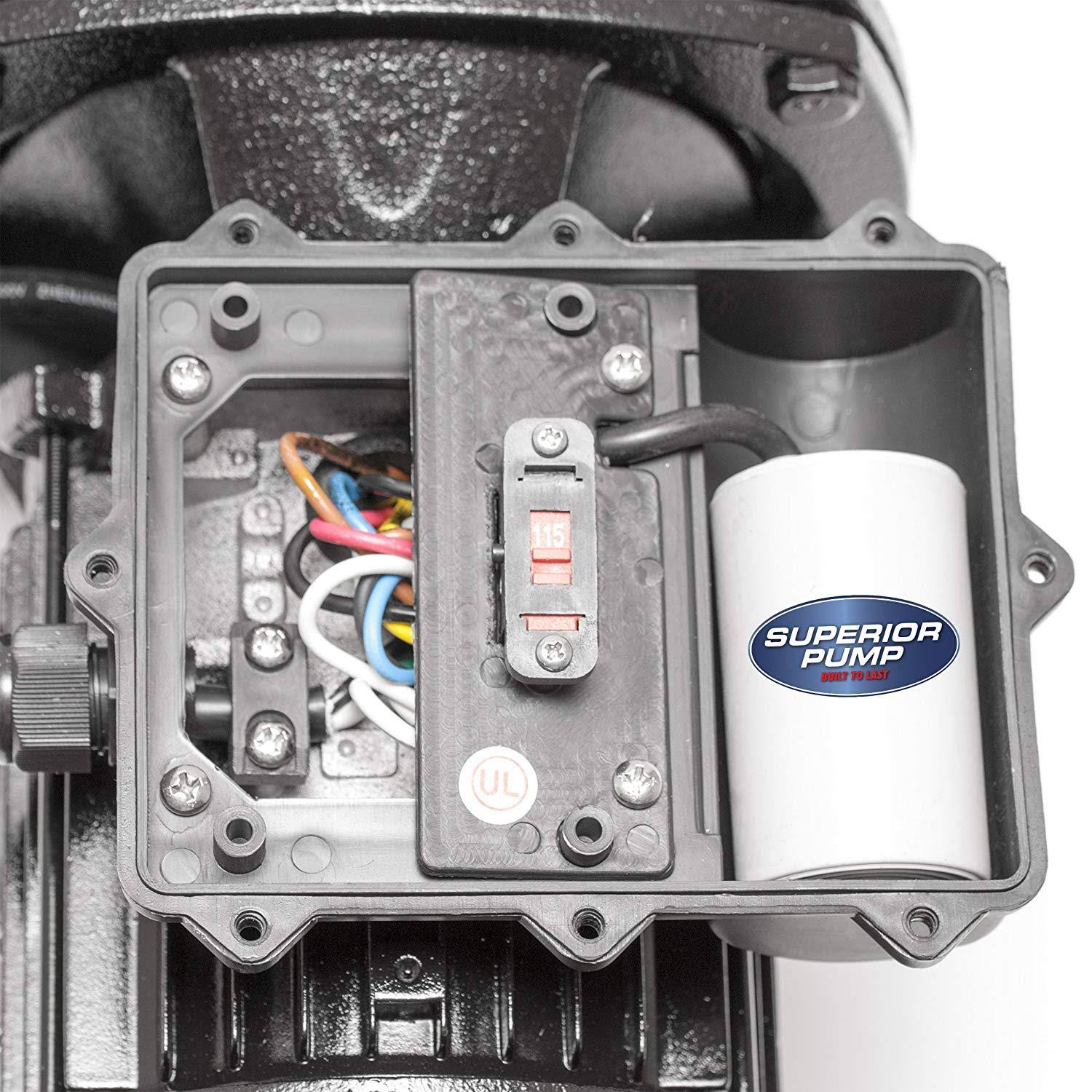 Superior 1/2 HP Cast Iron Shallow Well Jet Pump 94505 - Image 5