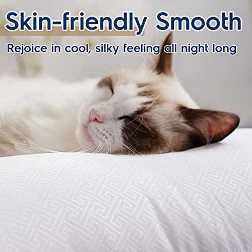 viewstar Bed Pillows King Size Set of 2, Hotel Quality, Down Alternative Big Pillow for Back, Stomach or Side Sleepers, Firm - Image 16