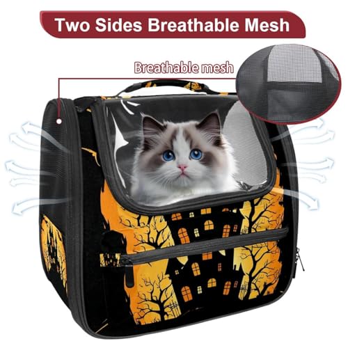 Halloween Pet Carrier Airline Approved Pet Carrier Bag Dog Carrier for Small Medium Cats Dogs Puppies Kitten - Image 37