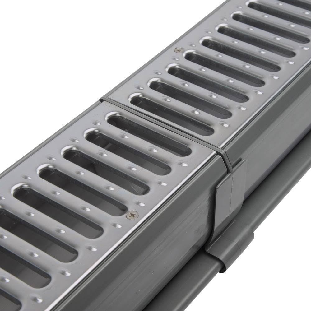 NDS 10-ft L x 5-3/4-in W Channel Drain Kit | 400-10MTL - Image 2