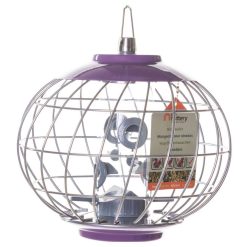 The Nuttery Helix Seed Feeder, Aubergine