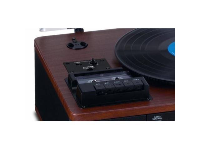 Teac Lp-r550usb CD Recorder Cassette Turntable Walnut - Image 5